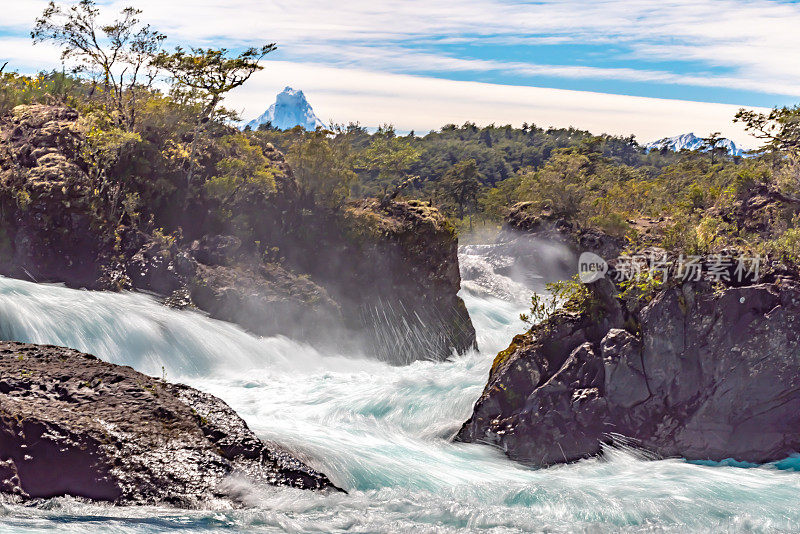 petrohue河- Puerto Varas，湖区